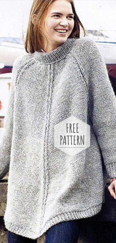 Crochet Pullover Free Pattern
