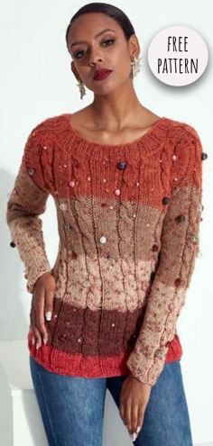 Stylist Sweater Free Pattern