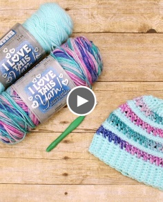 How to Crochet: CRISS CROSS BEANIE  Criss Cross Stitches and Front Post Single Crochet
