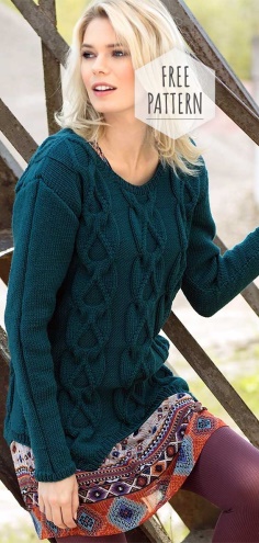 Women Sweater Free Pattern