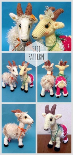 Amigurumi Goat Free Pattern