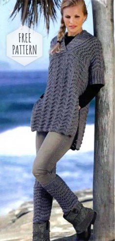 Knitted Tunic and Leg Warmer Pattern