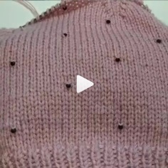 How to knit crochet beading video tutorial