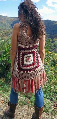 Crochet Summer Vest Concept