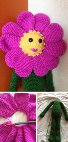 How to make the flower doll