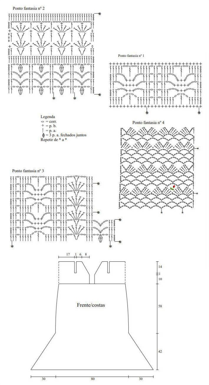Long Dress Crochet Pattern