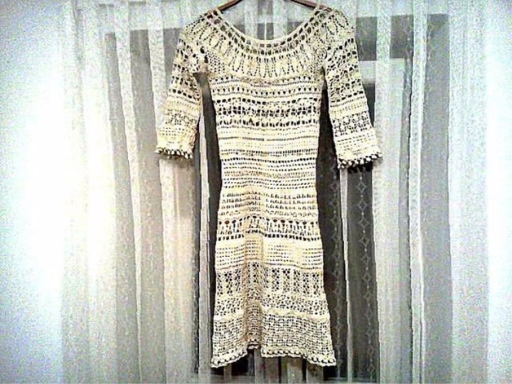 Crochet White Dress Pattern
