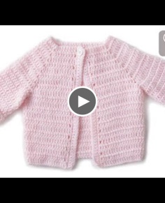Crochet Easy Baby Jacket
