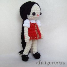 Amigurumi Red Dress Doll