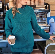  GORGEOUS TURQUOISE PULLOVER - CASUAL WEAR SHOULD BE BEAUTIFUL