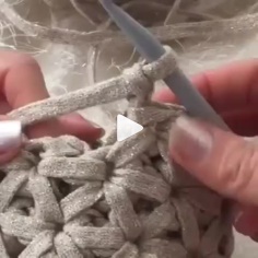 How to knit Star Stitch video tutorial