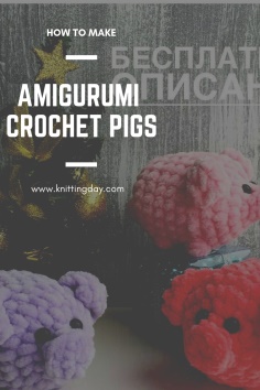 Amigurumi Crochet Pigs