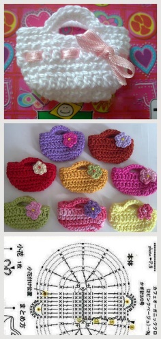 Knitting Handbag for Baby