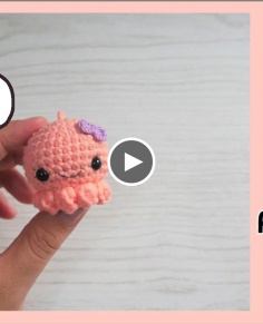How to Crochet Mini Octopus amigurumi fast and easy