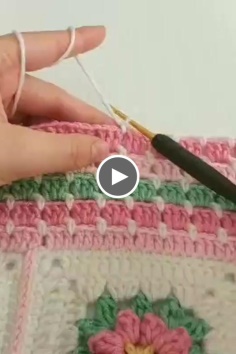 How to knit crochet pattern