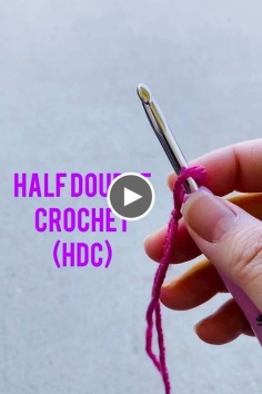 How to Make Half Double Crochet