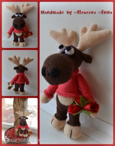 Amigurumi Elk Levy Crochet