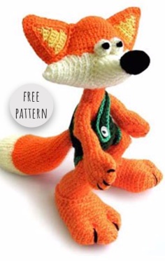 Crochet Toy Fox Free Pattern