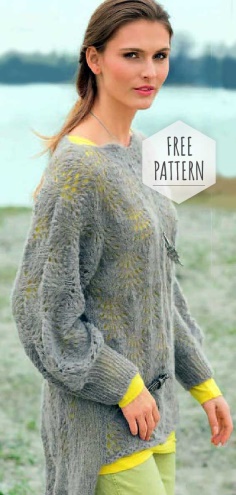 Longer Sweater Free Pattern