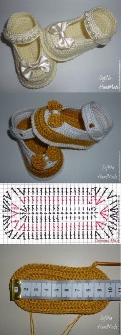 Crochet Booties for Baby Girl