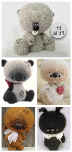 Bear and Bunny Free Pattern