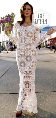 Crochet Sun Dress Free Pattern