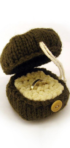 Knitting Ring Storage Container