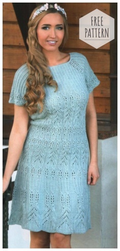 DRESS WITH SHORT SLEEVES FREE PATTERN