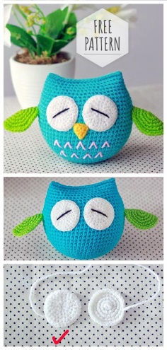 Free Pattern Amigurumi Owl