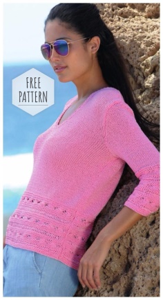 PULLOVER WITH TRACERY