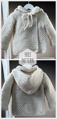 Soft Baby Cardigan Free Pattern