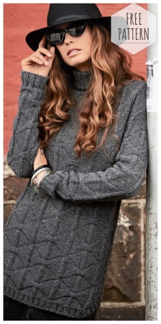 Sweater with rounded slits