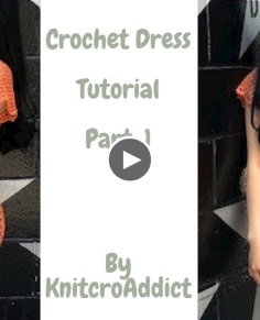 How to crochet summer dress - Part 1