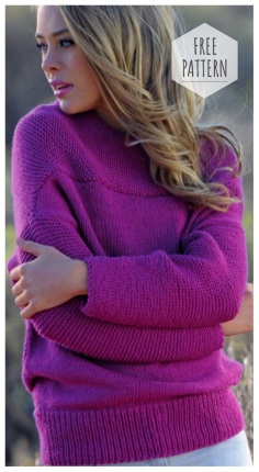  PULLOVER WITH A SHOULDER COLLAR