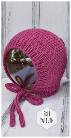 Cap for baby free pattern