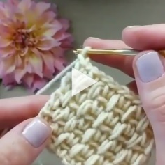 How to knit a beautiful texture model video tutorial