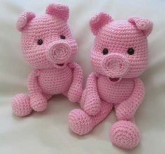 Amigurumi Pink Pig Crochet