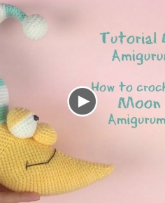 Luna Amigurumi \ How to crochet a Moon Amigurumi