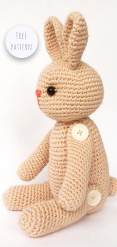 Crochet Toy Bunny Free Pattern