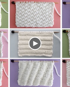 Easy Knit Stitch Patterns for Beginners
