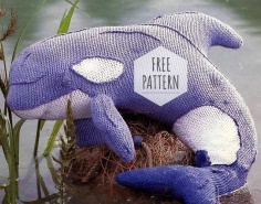 Knitted Dolphin Free Pattern
