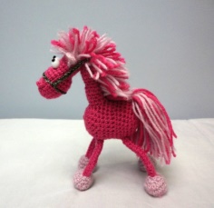 Amigurumi Red Horse