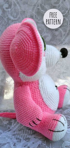 Crochet Toy Mouse Free Pattern