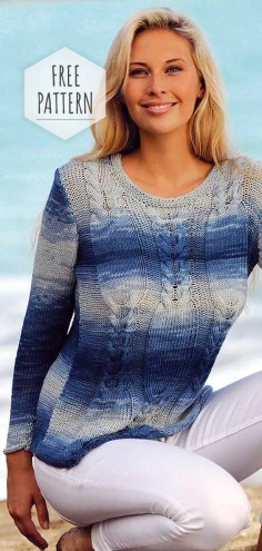 Women Sweater Free Pattern