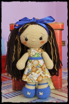Pattern Head Doll