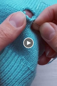 How to Make Knitting Ripped