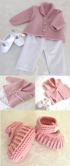 Knitted Set for Newborns