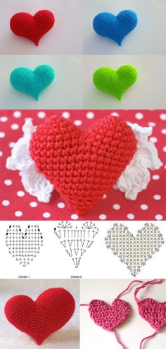 Crochet Heart Free Pattern