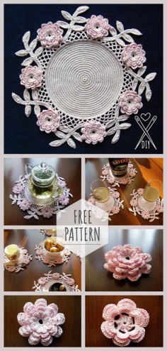 Crochet Placemat Free Pattern
