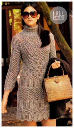 Crochet Women Dress Free Pattern